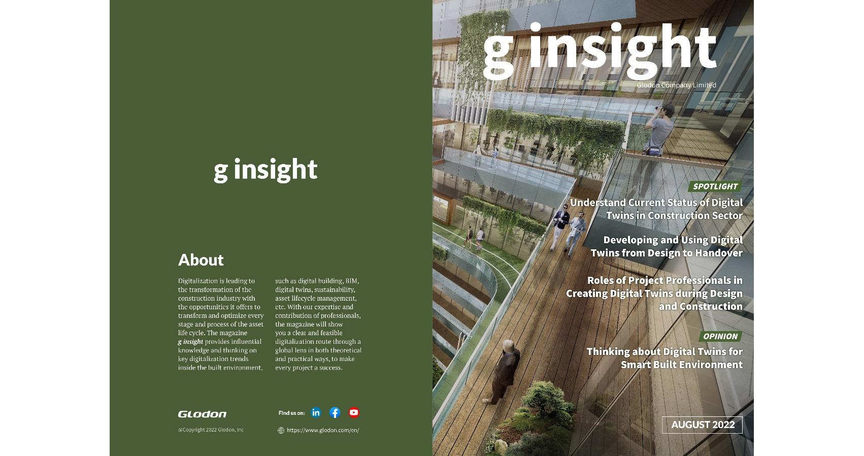 Glodon Magazine: g insight - Aug.2022