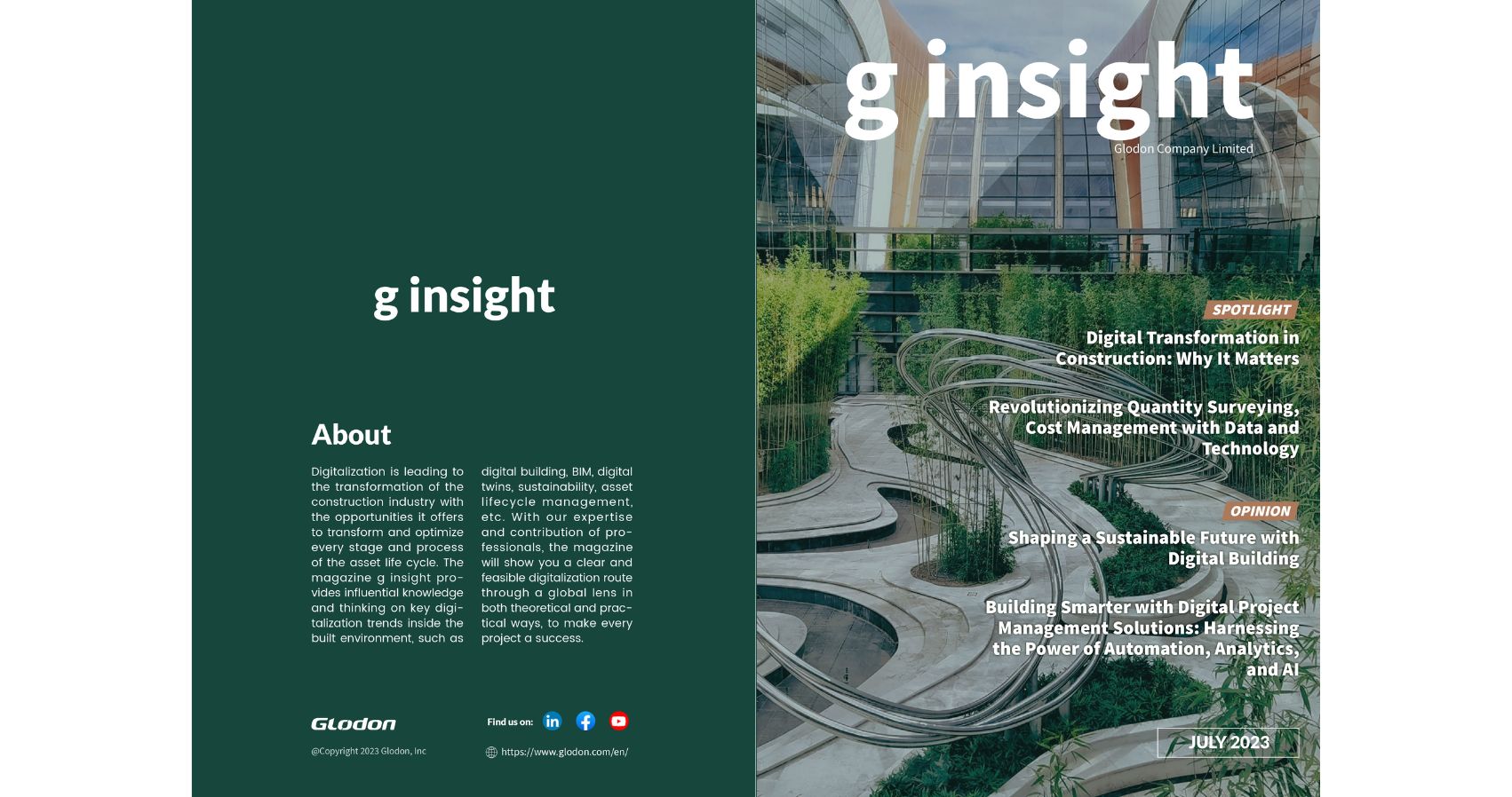 Glodon Magazine: g insight - July. 2023